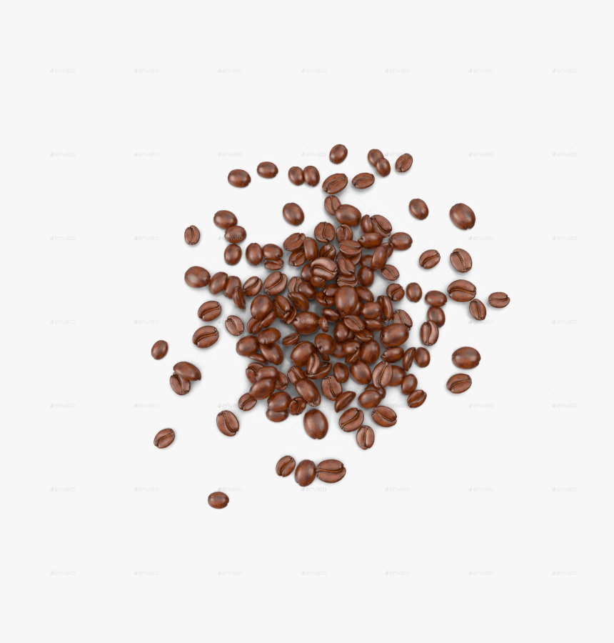 Coffee Beans Transparent - Top View Coffee Beans Png, Png Download, Free Download