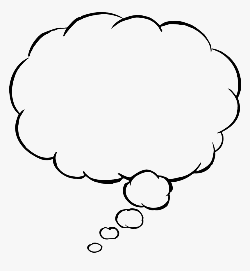 Transparent Thought Bubble Png, Png Download, Free Download