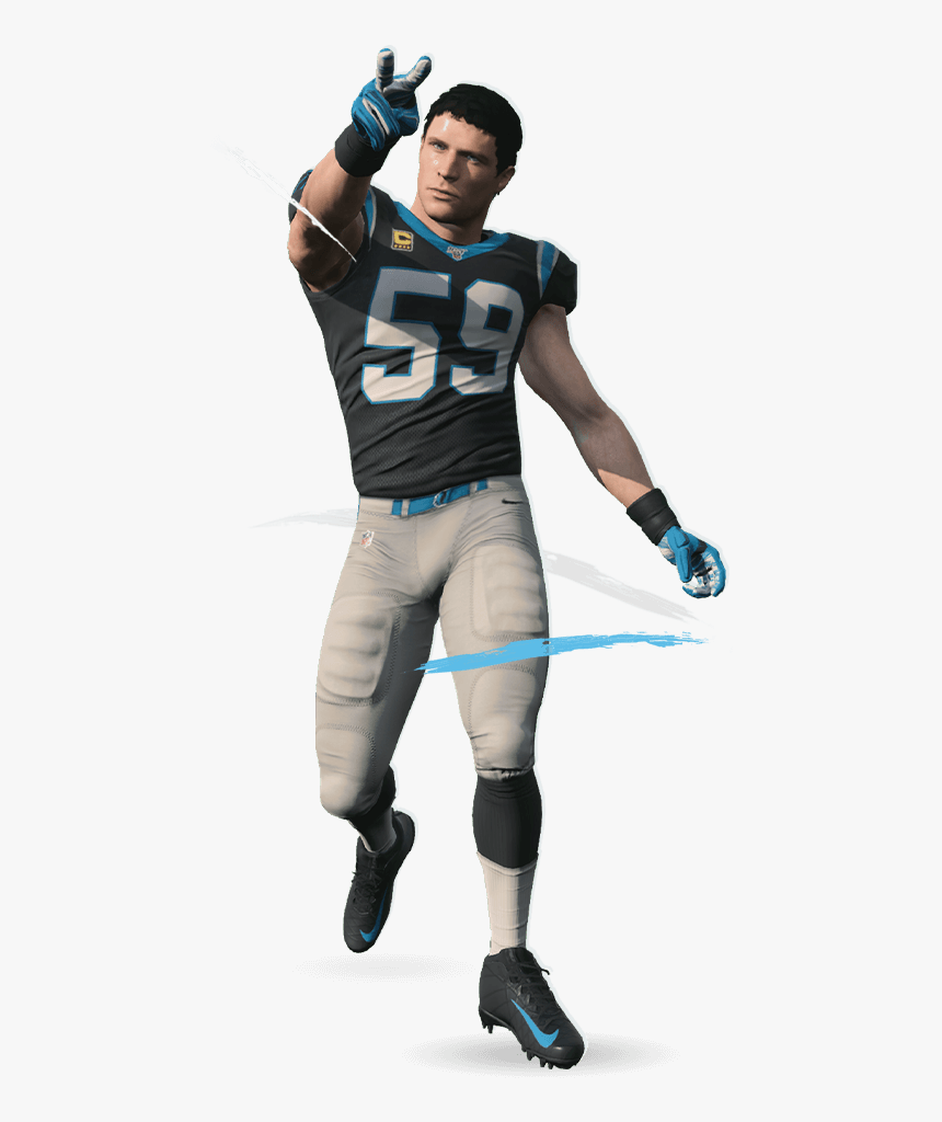 Luke Kuechly Madden 20, HD Png Download, Free Download
