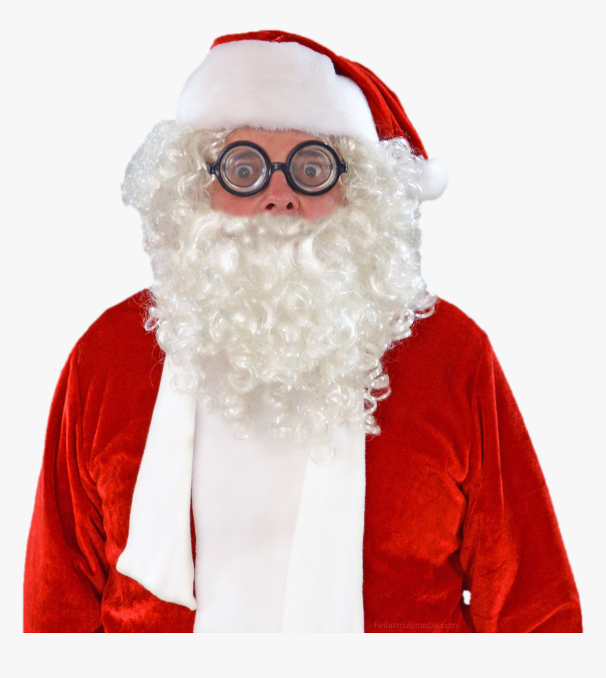 Moustache - Santa Claus, HD Png Download, Free Download