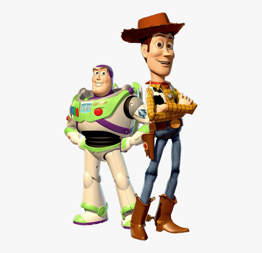 Toy Story - Buzz Lightyear Y Woody, HD Png Download, Free Download