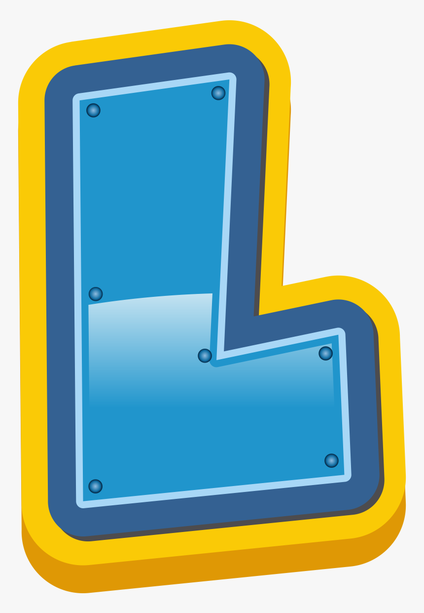 Alphabet Paw Patrol Letter L - Paw Patrol Letters Font, HD Png Download, Free Download