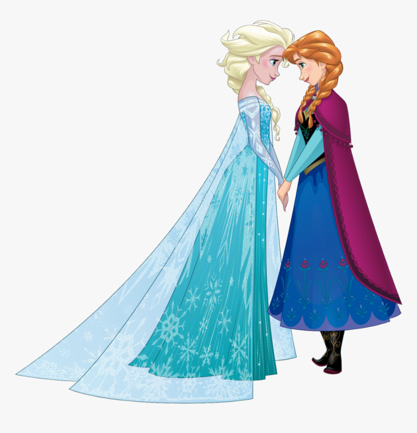 Elsa And Anna Sisters - Princess Anna And Elsa Png, Transparent Png, Free Download