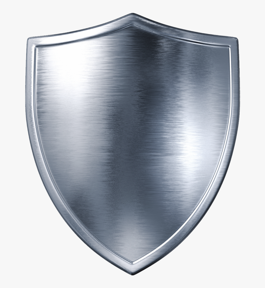 Shield Transparent Background - Silver Shield Png, Png Download, Free Download