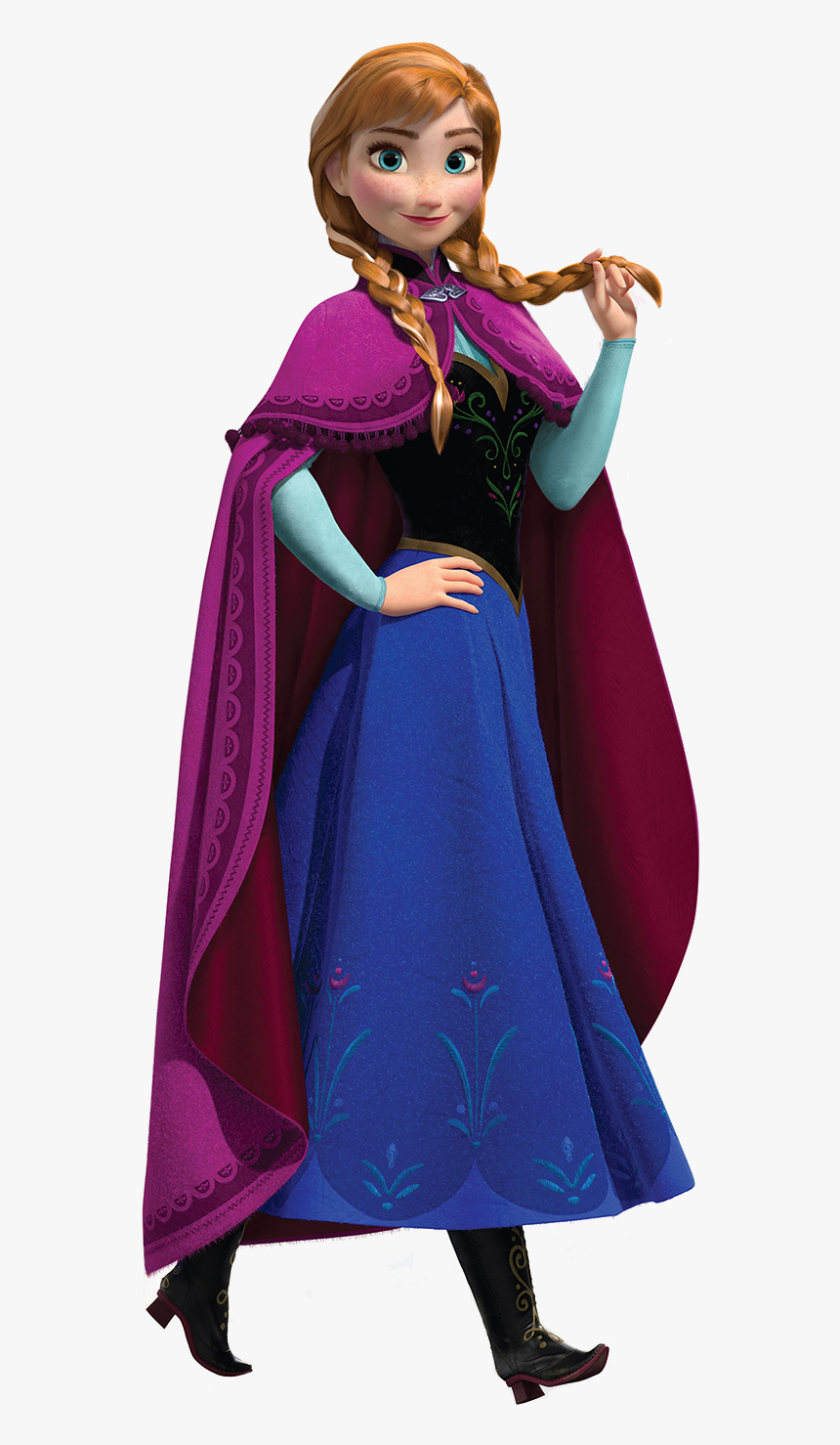 Anna Frozen Png, Transparent Png, Free Download