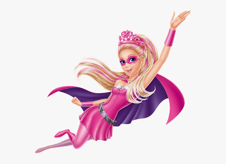 Barbie Clipart Superhero - Super Barbie Png, Transparent Png, Free Download