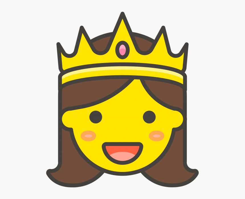 Princesa Emoji , Png Download - Princess And Prince Icon, Transparent Png, Free Download