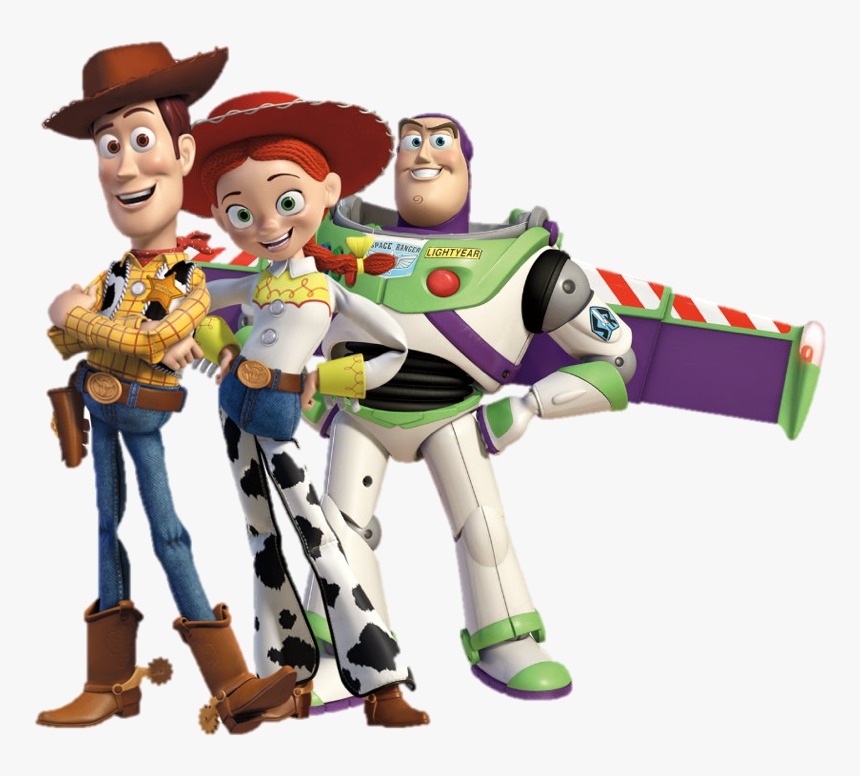 Jessie Story Toy Sheriff Film Buzz Woody Clipart - Buzz Woody And Jessie, HD Png Download, Free Download