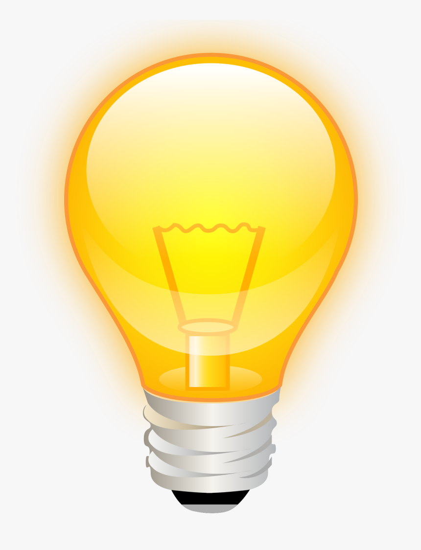 Incandescent Light Bulb Electric Light Compact Fluorescent - Light Bulb Transparent Background, HD Png Download, Free Download