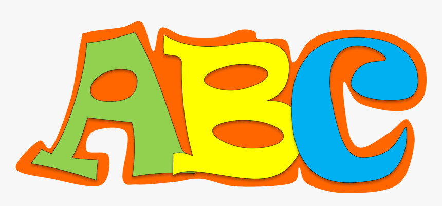 Baby Clipart Alphabet - Abc Clipart Transparent Background, HD Png Download  - kindpng