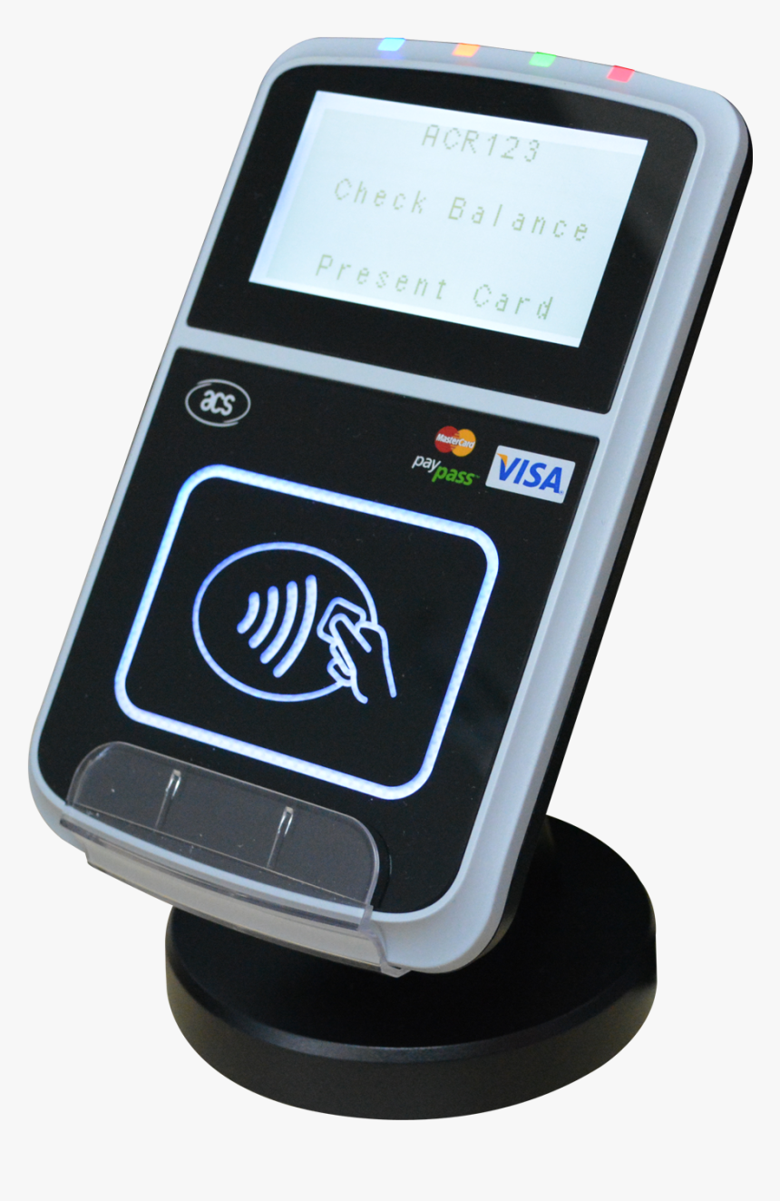 Contactless Card Reader - Contactless Reader Png, Transparent Png, Free Download