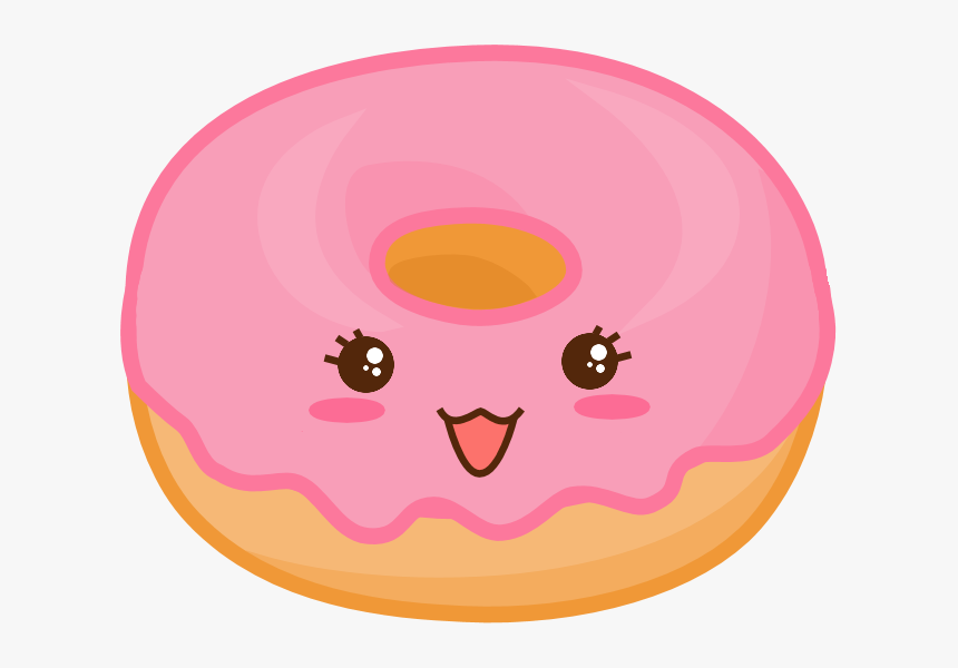 Kawaii Dibujos De Donas, HD Png Download - kindpng