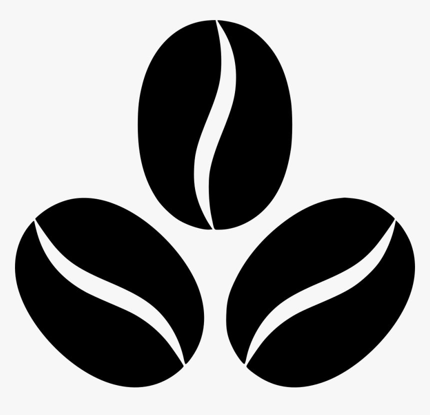 Roasted Coffee Beans - Coffee Bean Logo Png, Transparent Png, Free Download