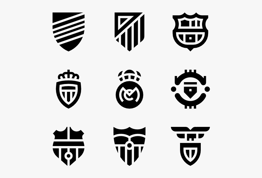 Football Shields - Football Club Icon Png, Transparent Png, Free Download