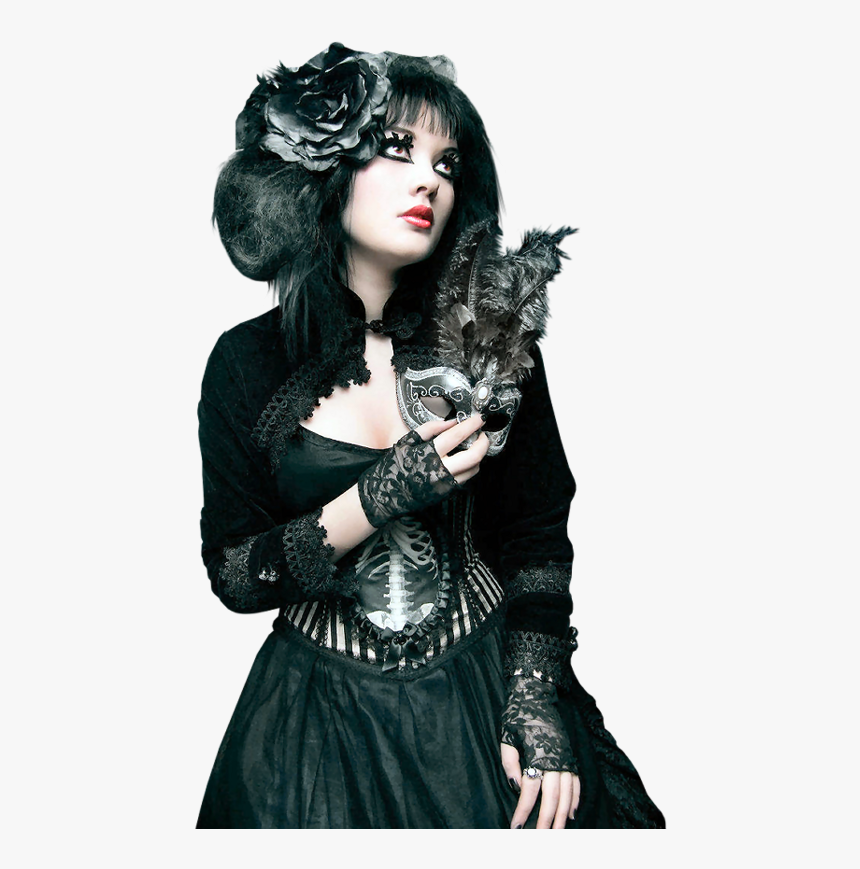 Gothic Woman Png, Transparent Png, Free Download