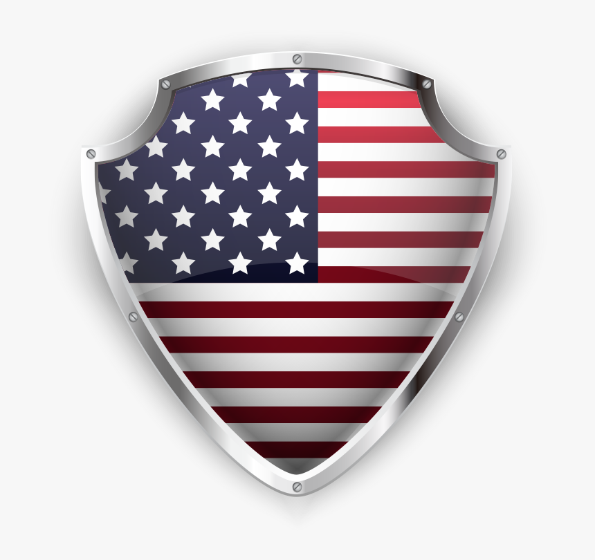 United States Euclidean Vector Icon - American Flag Shield Transparent, HD Png Download, Free Download