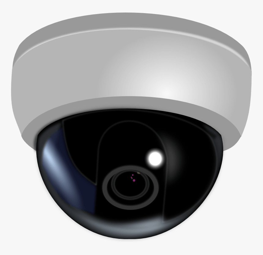 Clipart Camera Video Camera - Cctv Dome Camera Png, Transparent Png, Free Download