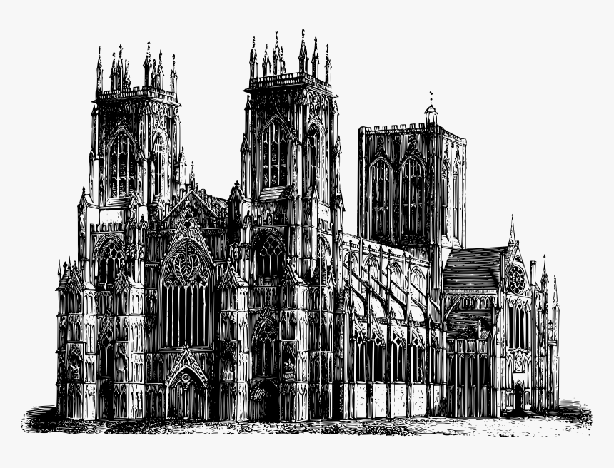 Architecture - Gothic Cathedral Transparent, HD Png Download, Free Download