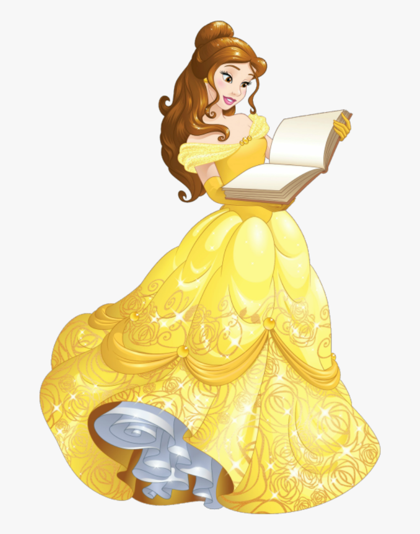 Belle Background Png - Cartoon Belle Beauty And The Beast, Transparent ...