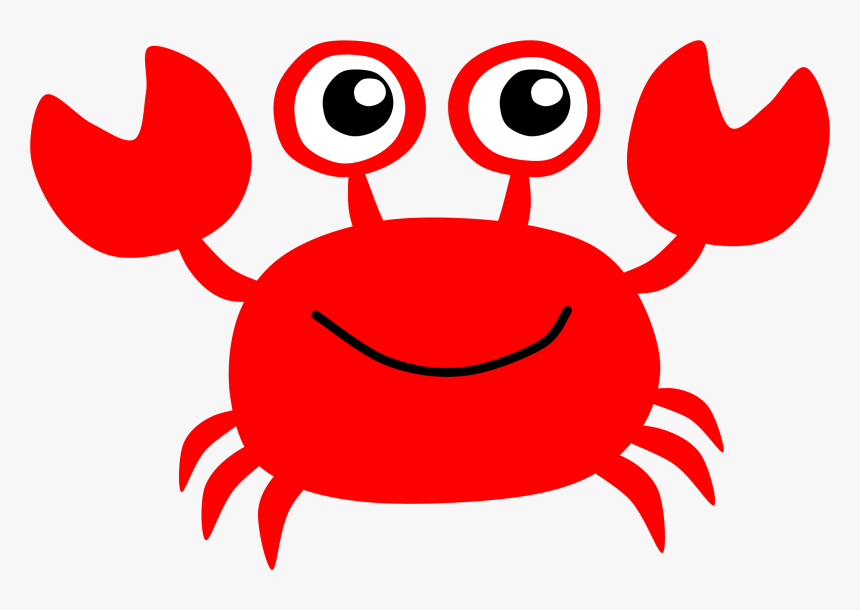 Red Crab Clipart - Crab Clipart, HD Png Download, Free Download