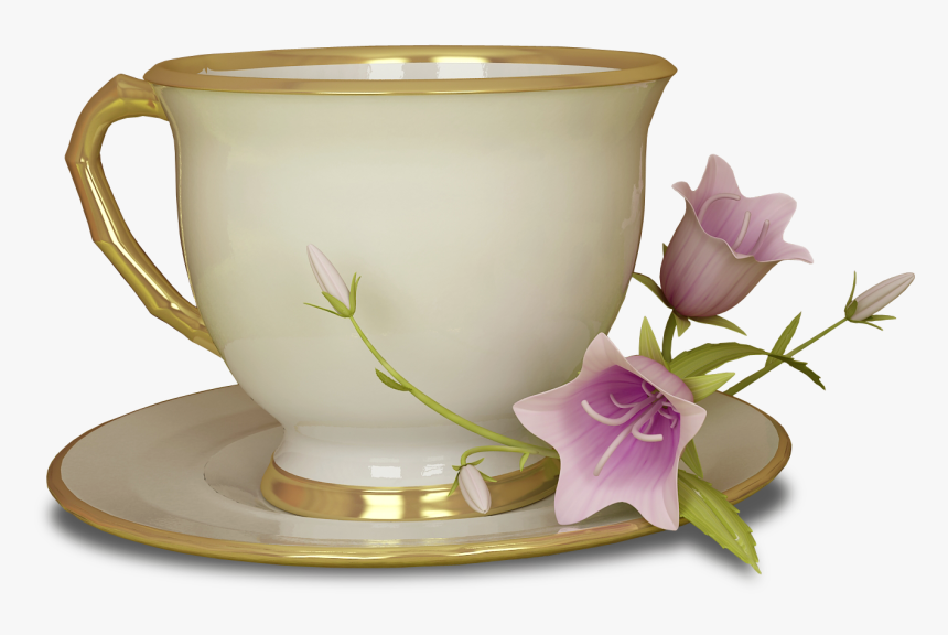 Vintage Tea Cup Clipart - Good Morning Happy Friday Tea, HD Png Download, Free Download