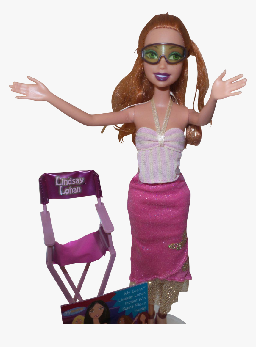My Scene Lindsay Lohan Doll, HD Png Download, Free Download