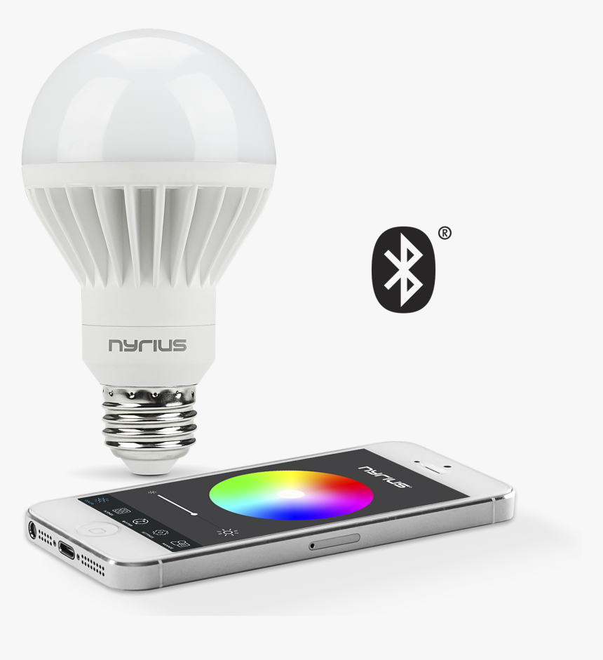 App Controlled Wireless Bluetooth Light - Smart Light Bulbs 6, HD Png Download, Free Download