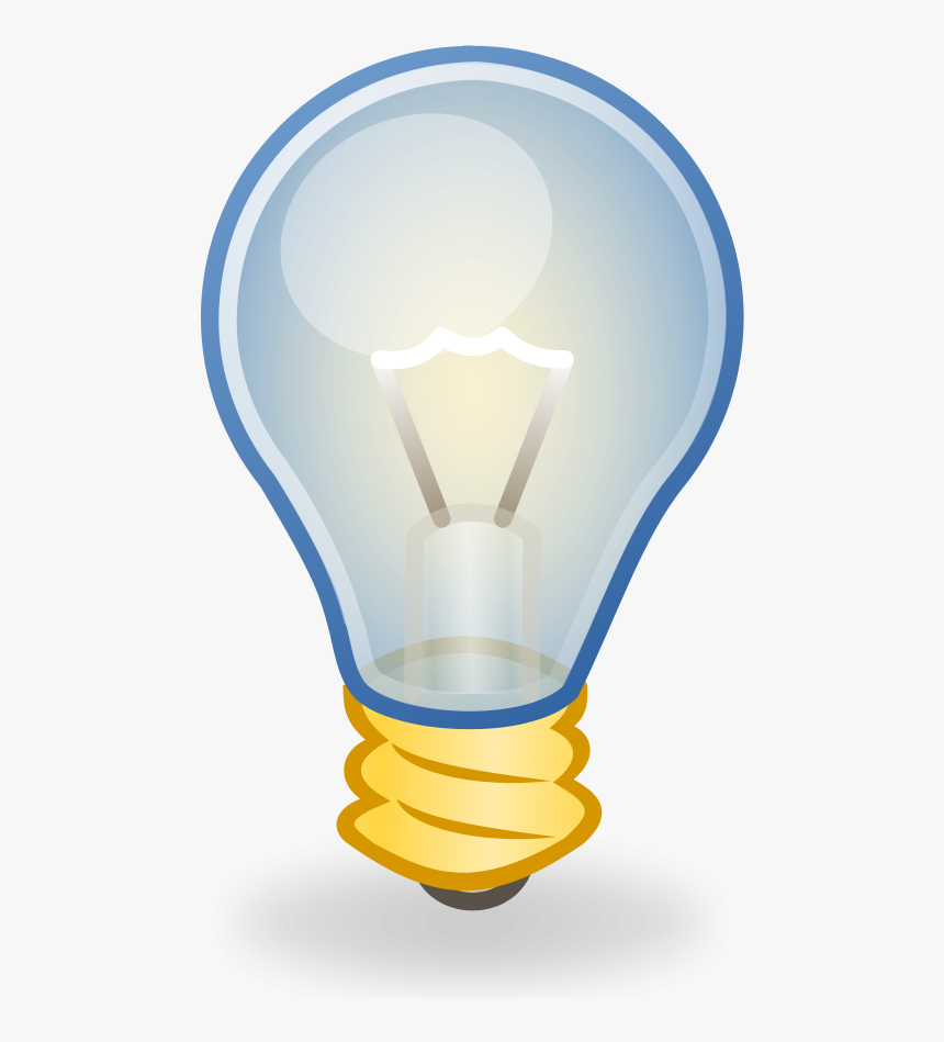 Light Bulb Lightbulb Transparent Image Clipart - Light Bulb Transparent Background, HD Png Download, Free Download