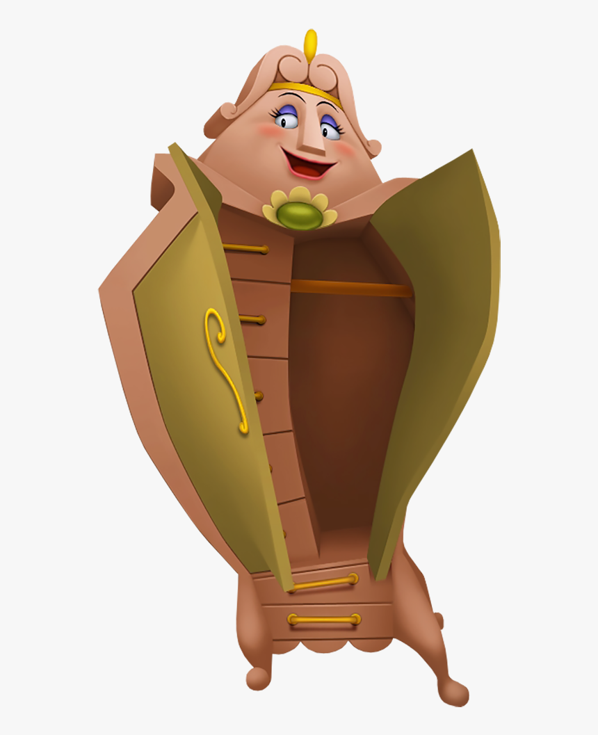 Beauty And The Beast Characters Png - Beauty And The Beast Characters Wardrobe, Transparent Png, Free Download