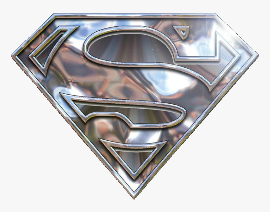 Superman Logo Png Picture - Steel Superman Logo, Transparent Png, Free Download