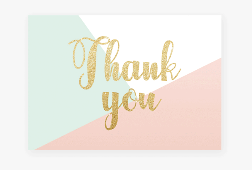 Thank You Card Png, Transparent Png, Free Download