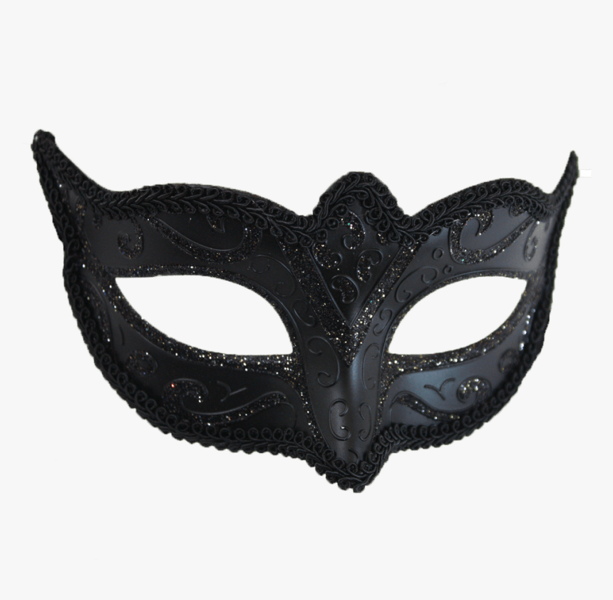 Black Masquerade Mask Png, Transparent Png, Free Download