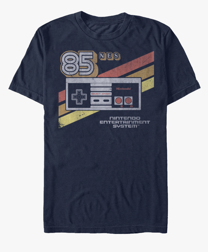 Retro Controller Nintendo T-shirt, HD Png Download, Free Download