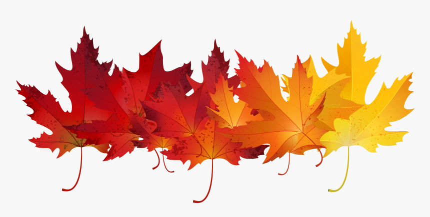 Leaves Clipart Red Fall Leaf, HD Png Download, Free Download