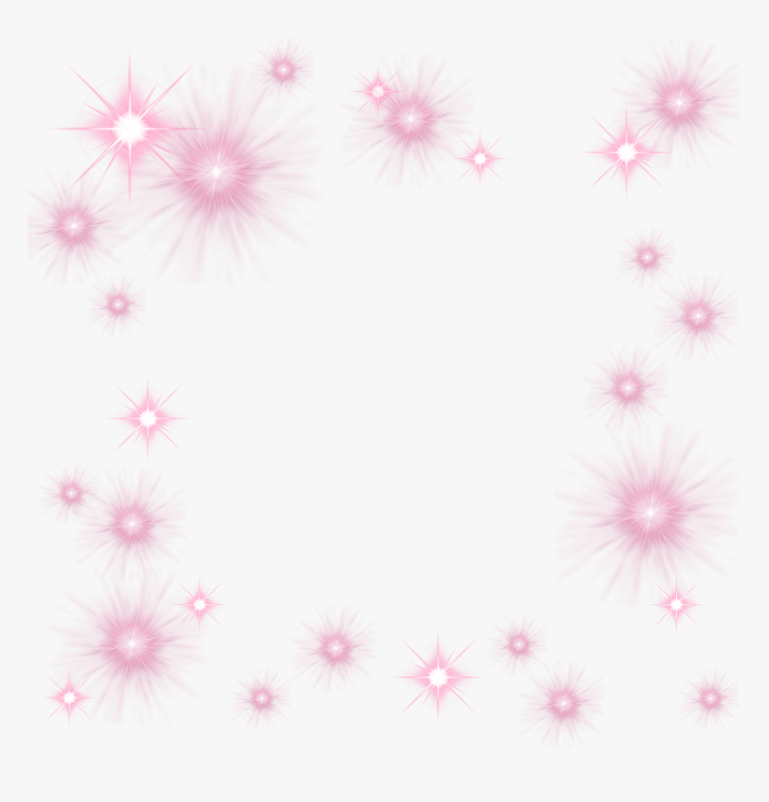 #freetoedit #frame #pink #square #lights #sparkles, HD Png Download, Free Download