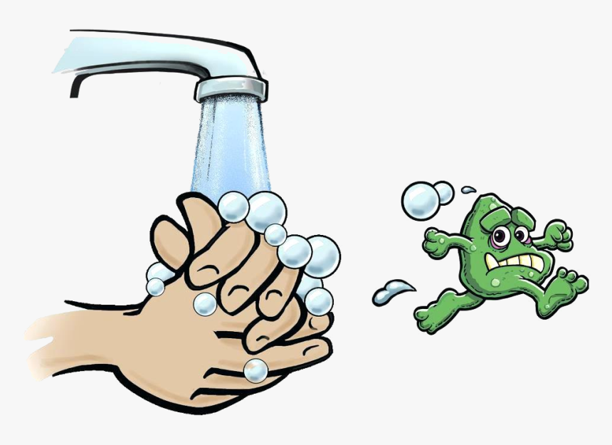 Washing Hands Clipart Clean Vector Illustration Wash, HD Png Download, Free Download