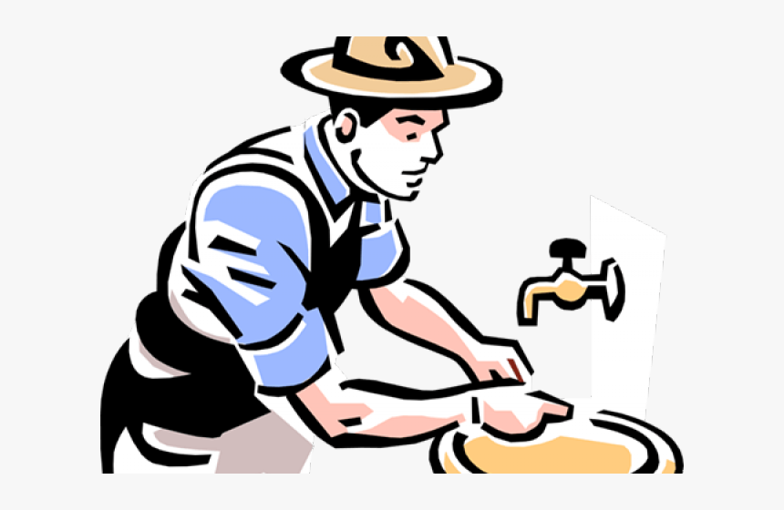 Men Clipart Washing, HD Png Download, Free Download