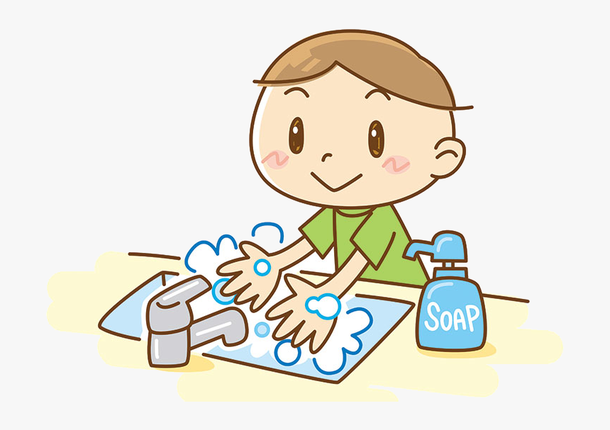 Washing Hands Clipart Collection Of With Soap Transparent, HD Png