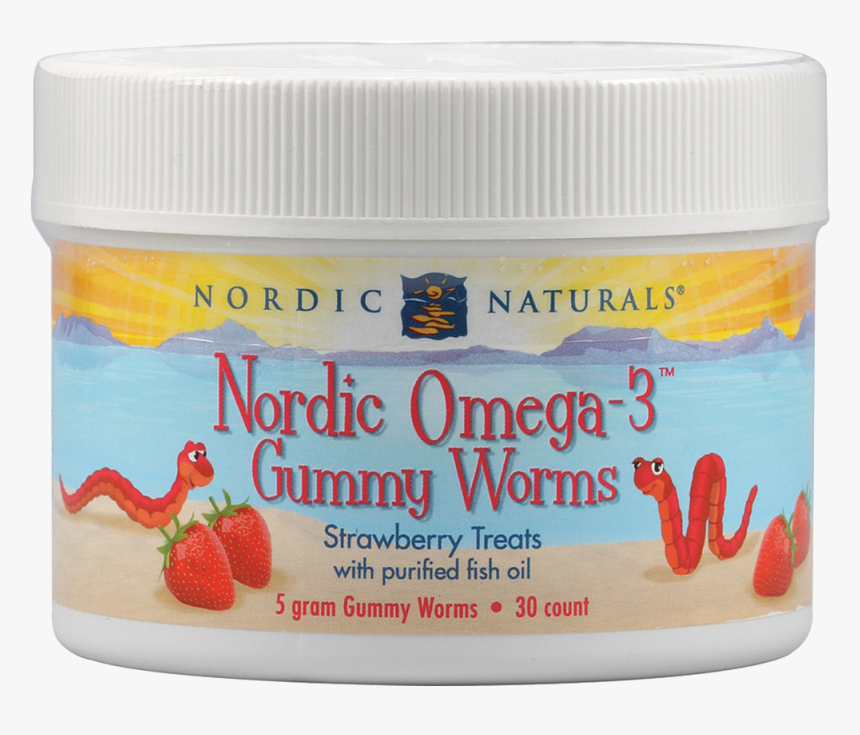 Nordic Naturals Omega 3 Gummy Worms, HD Png Download, Free Download