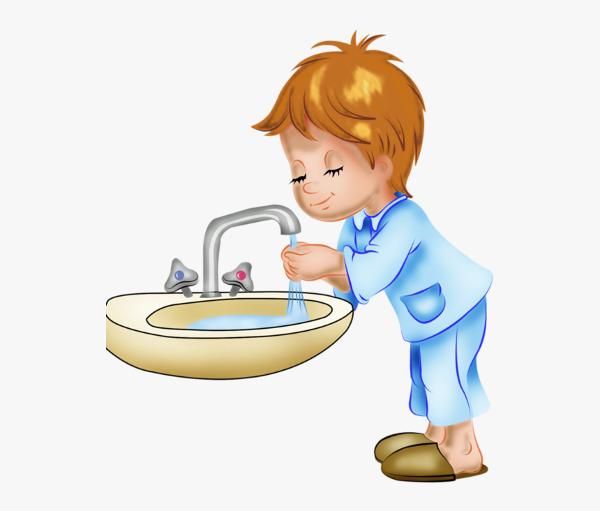 Cartoon Washing Hands, HD Png Download, Free Download