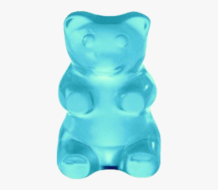 Blue Gummybear Candy Aesthetic Blueaesthetic Cute Freet, HD Png Download, Free Download