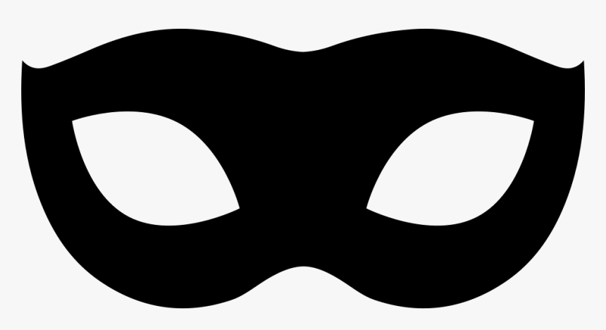Black Carnival Mask Shape, HD Png Download, Free Download