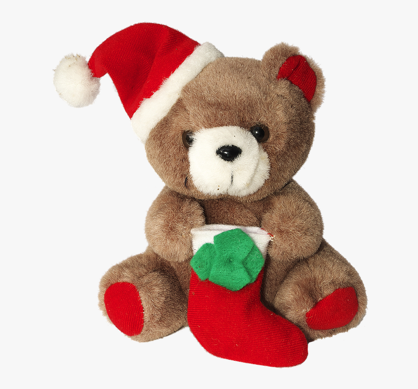 Nikolausbär, Bear, Isolated, Stuffed Animal, Teddy, HD Png Download, Free Download