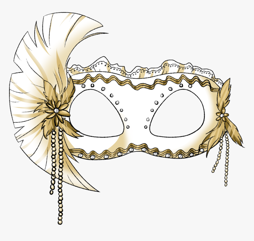 Ball Masquerade Mask Goggles Animal Font Glasses Clipart, HD Png Download, Free Download