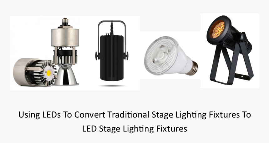 Using Led Lamps To Convert Traditional Stage Lighting, HD Png Download, Free Download