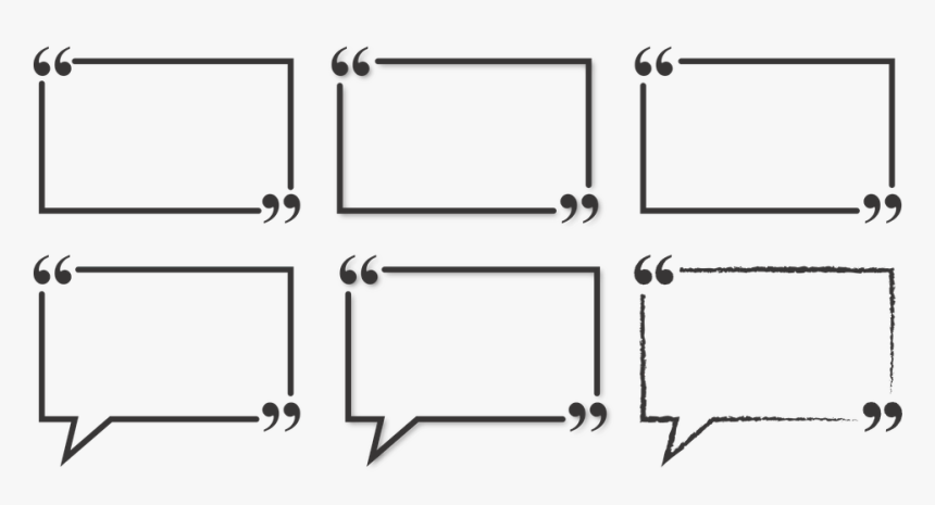 Quote, Bubble, Rectangle, Talk, Text, Comment, Speech, HD Png Download, Free Download