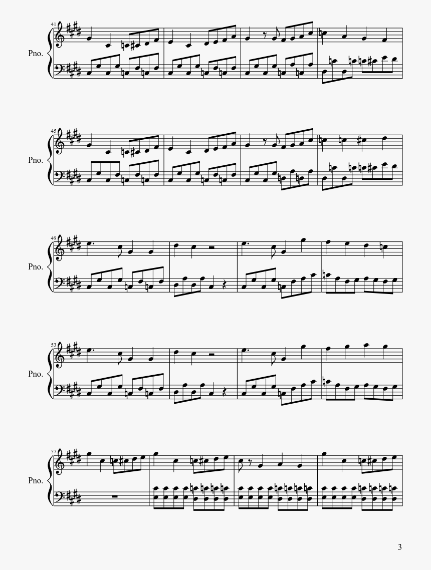 Wake Me Up When September Ends Partitura Piano, HD Png Download, Free Download