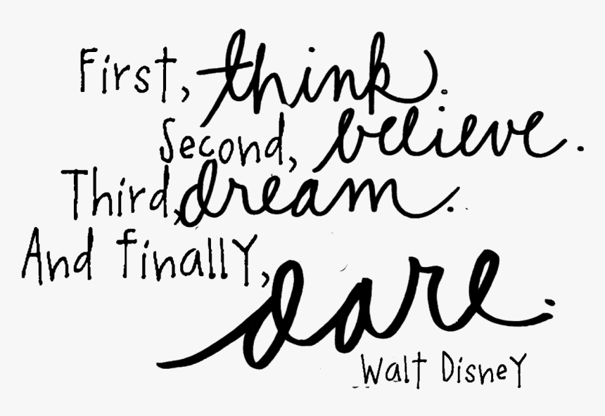 Disney Quotes - Walt Disney Quotes Png, Transparent Png, Free Download