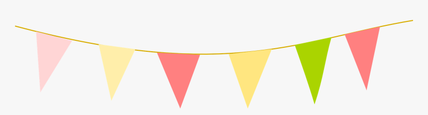 Carnival Clipart Flag Bunting - Bunting Flags Transparent, HD Png Download, Free Download