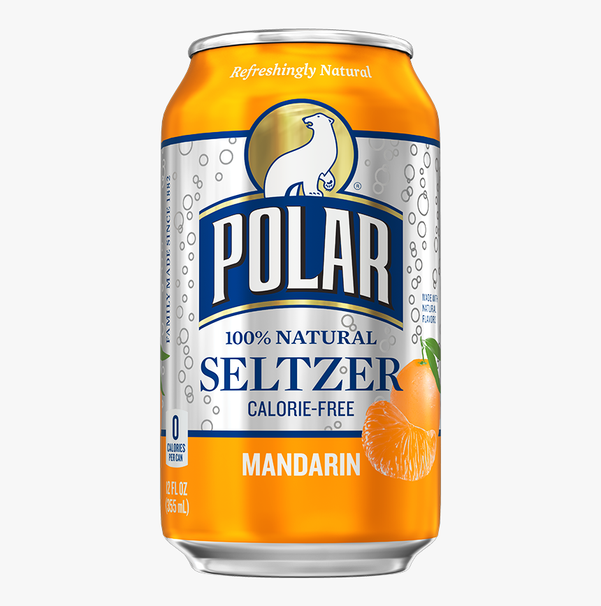Polar Mandarin 12oz - Polar Seltzer Grapefruit, HD Png Download, Free Download